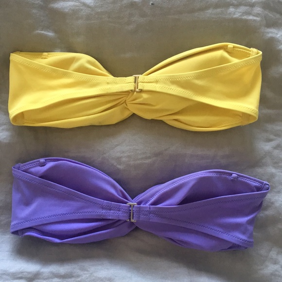 Bundle of Victoria’s Secret Strapless Bikini Tops - Picture 2 of 3